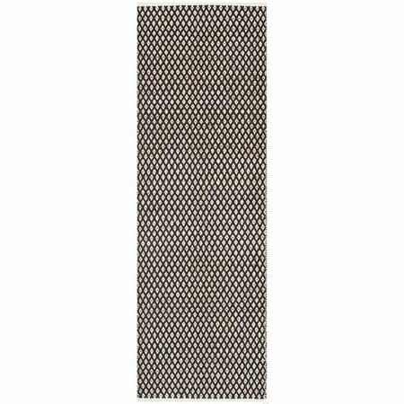 Safavieh 4 x 4 ft. Square Boston Hand Woven Bath Mats- Brown BOS685A-4SQ